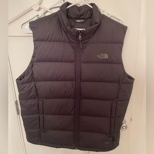 North Face Black Puffer Vest